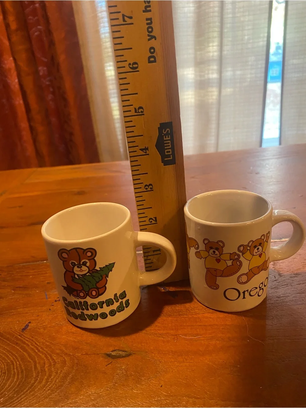 Smith Western Souvenir Cup Set - Oregon / California Redwoods